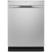 Lave-vaisselle encastré, GE, métal, 34", acier inoxydable