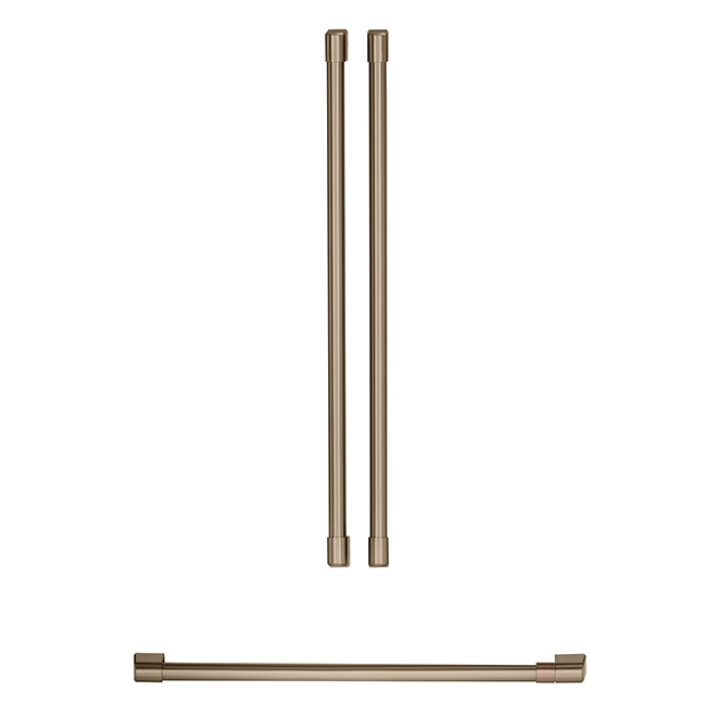 GE Café Metalllic Refrigerator Handle - Brushed Bronze