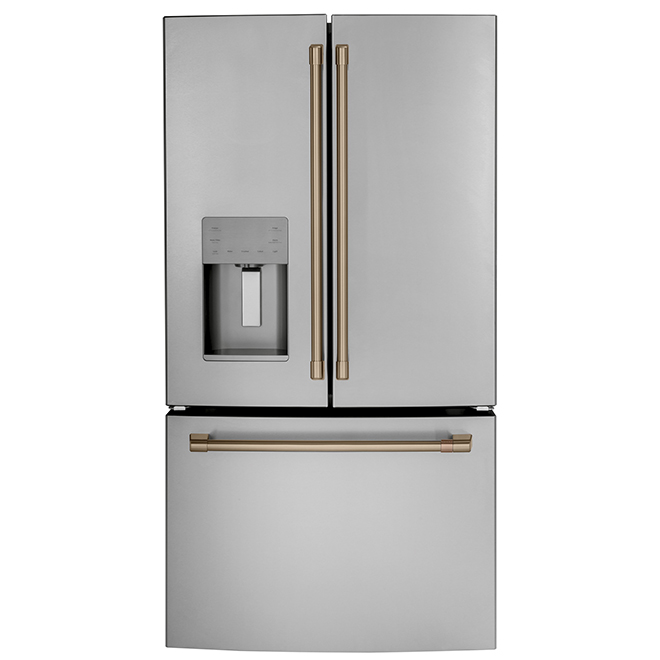 GE Café Metalllic Refrigerator Handle - Brushed Bronze