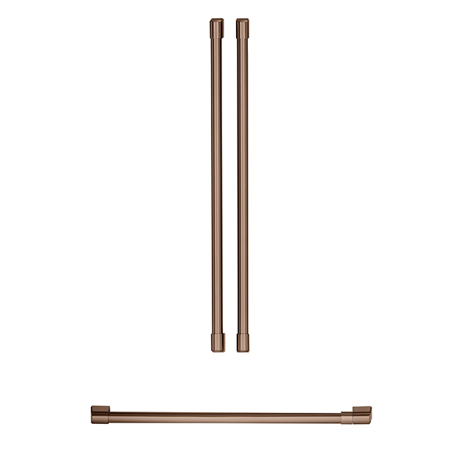 Café Metallic Refrigerator Handle - Brushed Copper