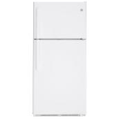 GE Top Freezer Refrigerator - 30-in - 18-cu ft - White