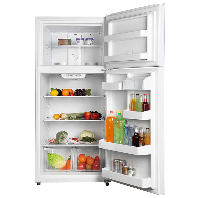 18 cu ft white refrigerator