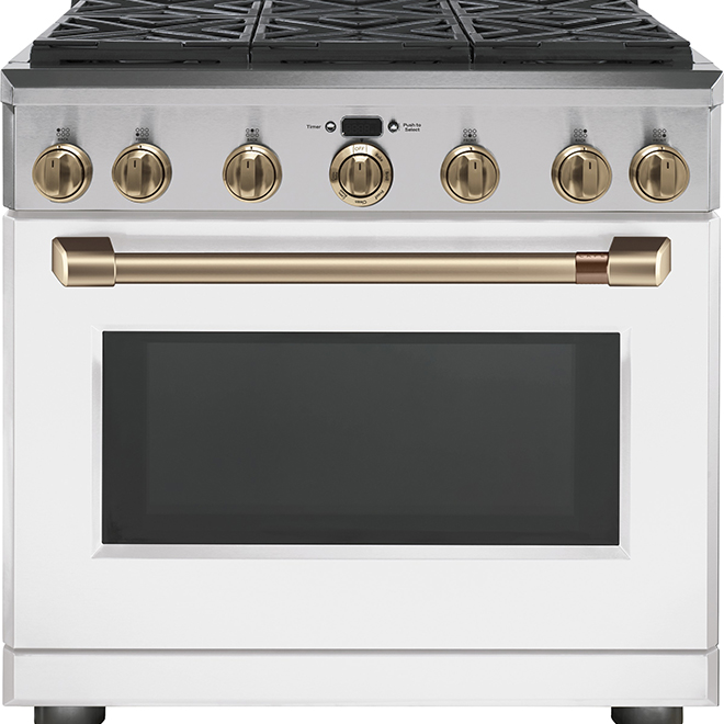 Café(TM) - Handle For Range - Metal - Brushed bronze