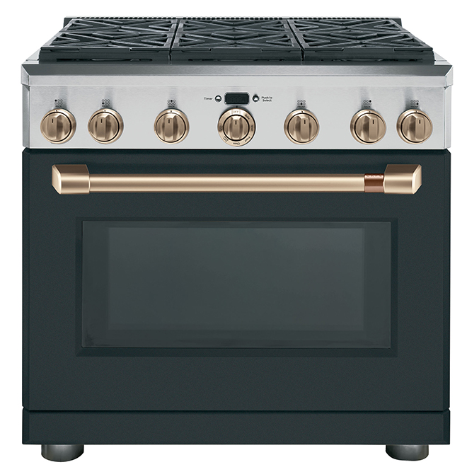 Café(TM) - Handle For Range - Metal - Brushed bronze