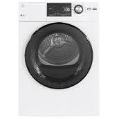 GE Front Load Electric Dryer - Compact - Stackable - 4.1-cu ft - White - Energy Star - 13 Cycles
