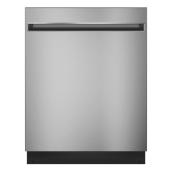 GE 24-In Built-In Dishwasher 51 dB with Top Control Stainless Steel ENERGY STAR®