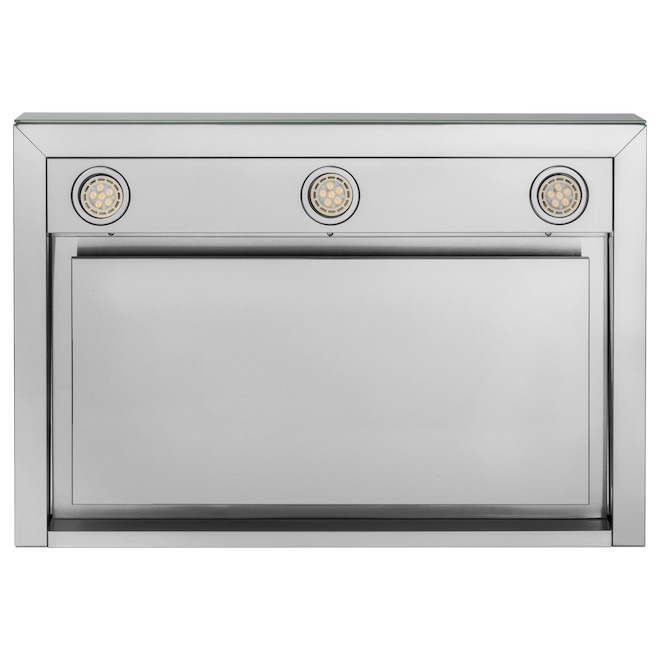 GE Pyramid Range Hood - 4 Speed - 30-in Stainless Steel