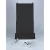 Trousse pour extension hotte, GE Appliances, acier ardoise noire
