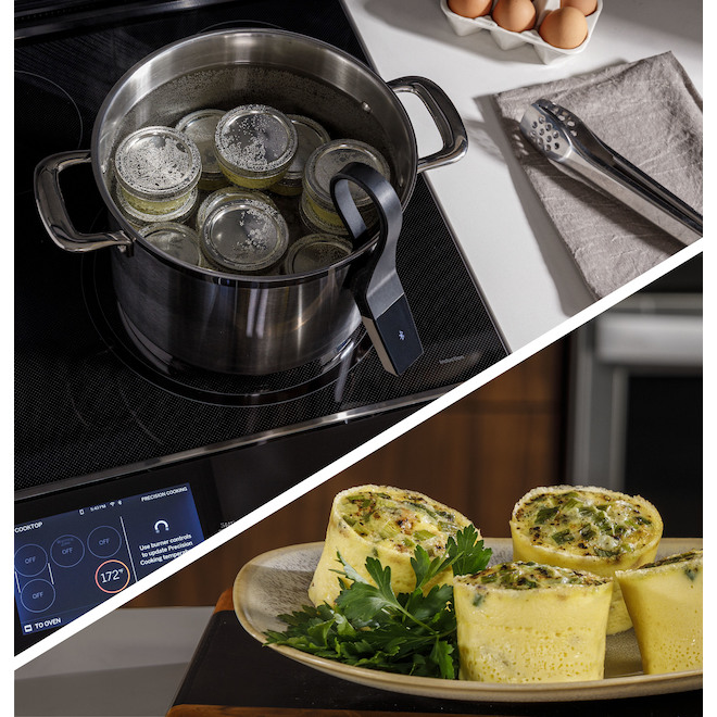 GE Smooth 4Element 30in Electric Stainless Steel Cooktop JP3030SJSS