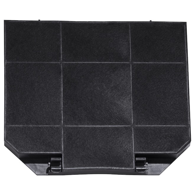 GE Charcoal Filter for Wall-Mounted Glass Chimney Range Hood - Plastic - Black