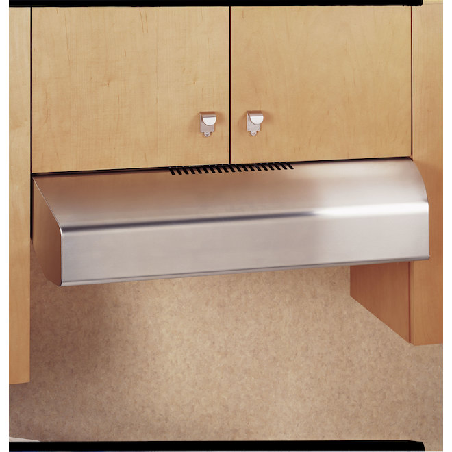 GE Appliances Cabinet Spacer for 30-in Range Hood - Stainless Steel