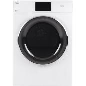Haier 24-in Front-Load Electric Dryer with Wi-Fi - 4.2 cu ft - White