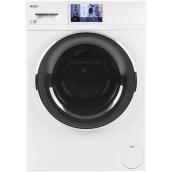 Laveuse intelligente à chargement frontal Haier haute efficacité de 24 po, 2,4 pi³, blanc