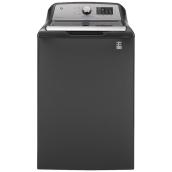 GE Appliances 5.5 CFT Diamond Grey Top-Load Washer Energy Star Certified