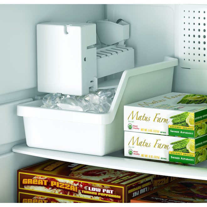 GE Top-Freezer Refrigerator Ice Maker