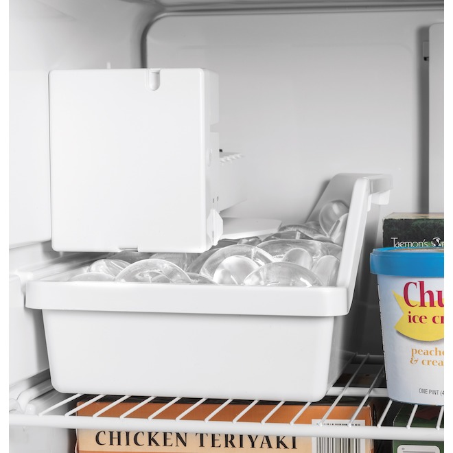 GE Top-Freezer Refrigerator Ice Maker