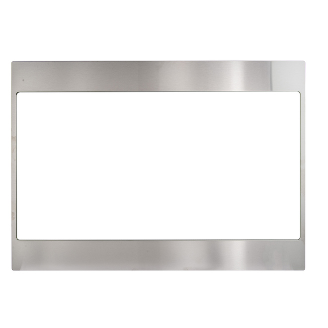 GE Profile Trim Kit for BuiltIn Microwave 27in Stainless Steel