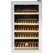 GE 31-Bottle Capacity (4.1-cu ft) Stainless Steel Built-In/Freestanding 5-Shelf Beverage Center