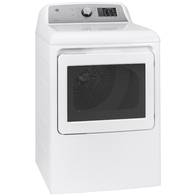 GE Top-Load Electric Dryer - 7.4 cu ft - White
