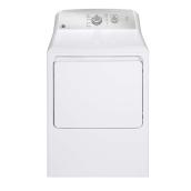 GE 6.2-cu ft Electric Dryer - White