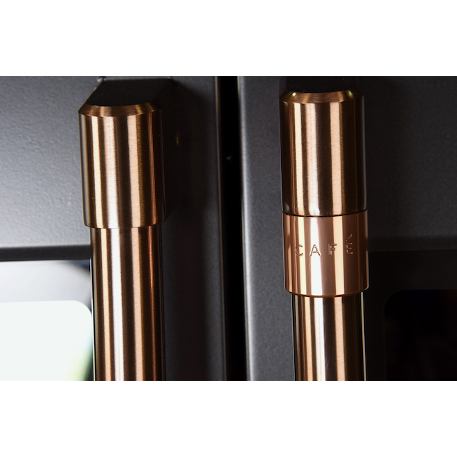 Café Custom Handle for Wall Oven in Brushed Brass