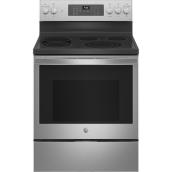 GE Profile Smooth Surface 5 Cooking Zones 5.3 cft Self-Cleaning Electric Range