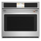 Café Self-Cleaning Air Fry Convection Single Electric Wall Oven (Stainless Steel) 30-in 5-cu ft