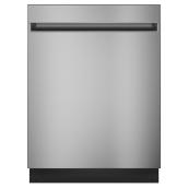 Haier Stainless Steel Interior Built-In Dishwasher with Hidden Controls