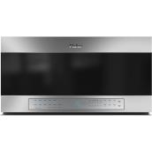 Haier 1.6-cu ft Over-the-Range Microwave Oven with Sensor Cooking (Stainless Steel)