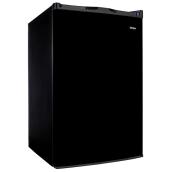 Haier Compact Refrigerator with Glass Shelves - 4.5-cu.ft. - Black