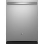 GE Built-in Smart Dishwasher with Bottle Wash Jets - Stainless Steel - 23.75-in