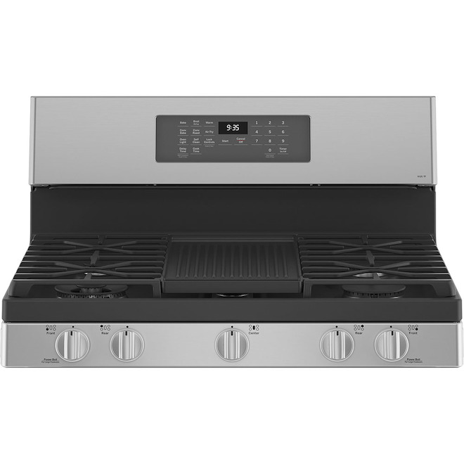 GE Profile Dual-Fuel Range - Wifi Connectivity - Convection - 30-in - Stainless Steel