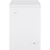 Hotpoint 22.5-in Chest Freezer - 3.6-cu. ft. - Manual Defrost - White