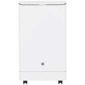 GE 14,000-BTU Portable Air Conditioner - 3-Cooling/3-Fan Speeds - White