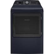 GE Profile 7.3-cu ft Wi-Fi Electric Dryer - Sapphire Blue