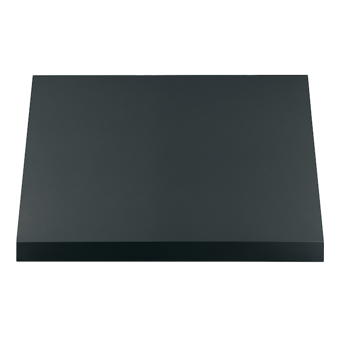 GE Café 30-in Matte Black Commercial Range Hood - 4 Speeds - 600 CFM