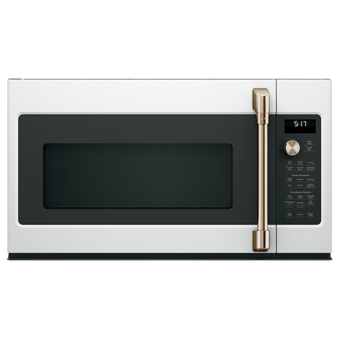 Café 1.7-ft³ Over-the-Range Convection Oven Microwave Sensor Cooking Controls - White