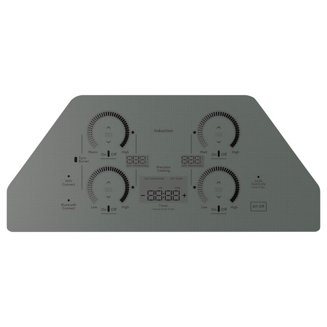 GE Café Series 30-in Built-In Induction Electric Cooktop - Smart - Stainless Steel