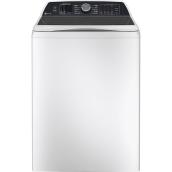 Profile 6.2-cu ft Smart Top Load Washer - White
