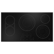 Café 36-in 5-Elements Smart Electric Built-in Black Cooktop with Touch-Controls