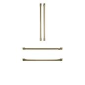 Café Handle Kit For Use With French Door Refrigerator (Brushed Brass) 4 Pieces