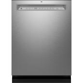 GE 600 Series 3-Level 47-dB Front Controls 24-In Built-In Dishwasher Two-Tone Grey ENERGY STAR®