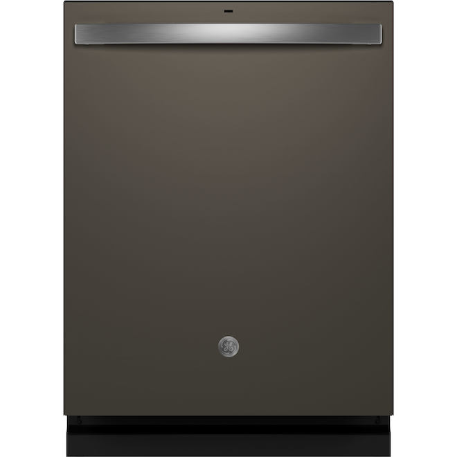 GE 600 Series 3-Level 47-dB Top Controls 24-In Built-In Dishwasher Slate ENERGY STAR®