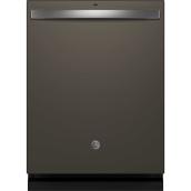 GE 600 Series 3-Level 47-dB Top Controls 24-In Built-In Dishwasher Slate ENERGY STAR®