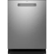 GE 600 Series 3-Level 44-dB Top Controls 24-In Built-In Dishwasher Stainless Steel ENERGY STAR®