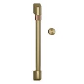 Café Brushed Brass Microwave Handle and Knob Kit