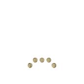 Café 36-In Gas Cooktop Brushed Brass Knob Kit - 5/pack