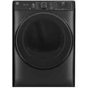 GE 7.8-ft³ Front-Load Vented Smart Electric Dryer - Black