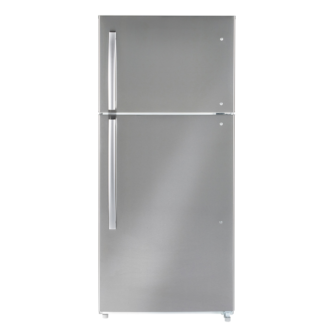 Moffat Top-Freezer 18-cu.ft. Refrigerator - Stainless Steel