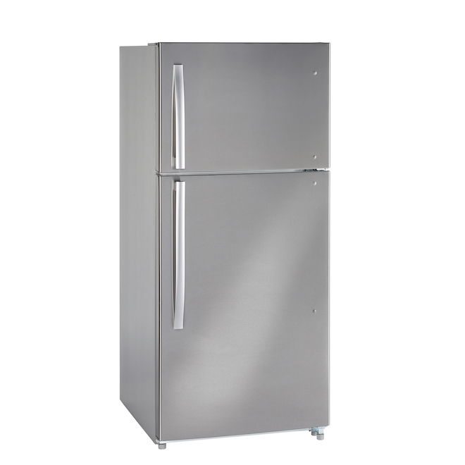 Moffat Top-Freezer 18-cu.ft. Refrigerator - Stainless Steel